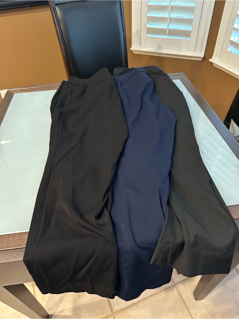 Three pairs of Ann Taylor Factory pants size 14
